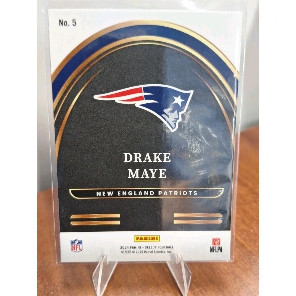 2024 Panini Select #5 Drake Maye Select Future RC‎ Rookie Card